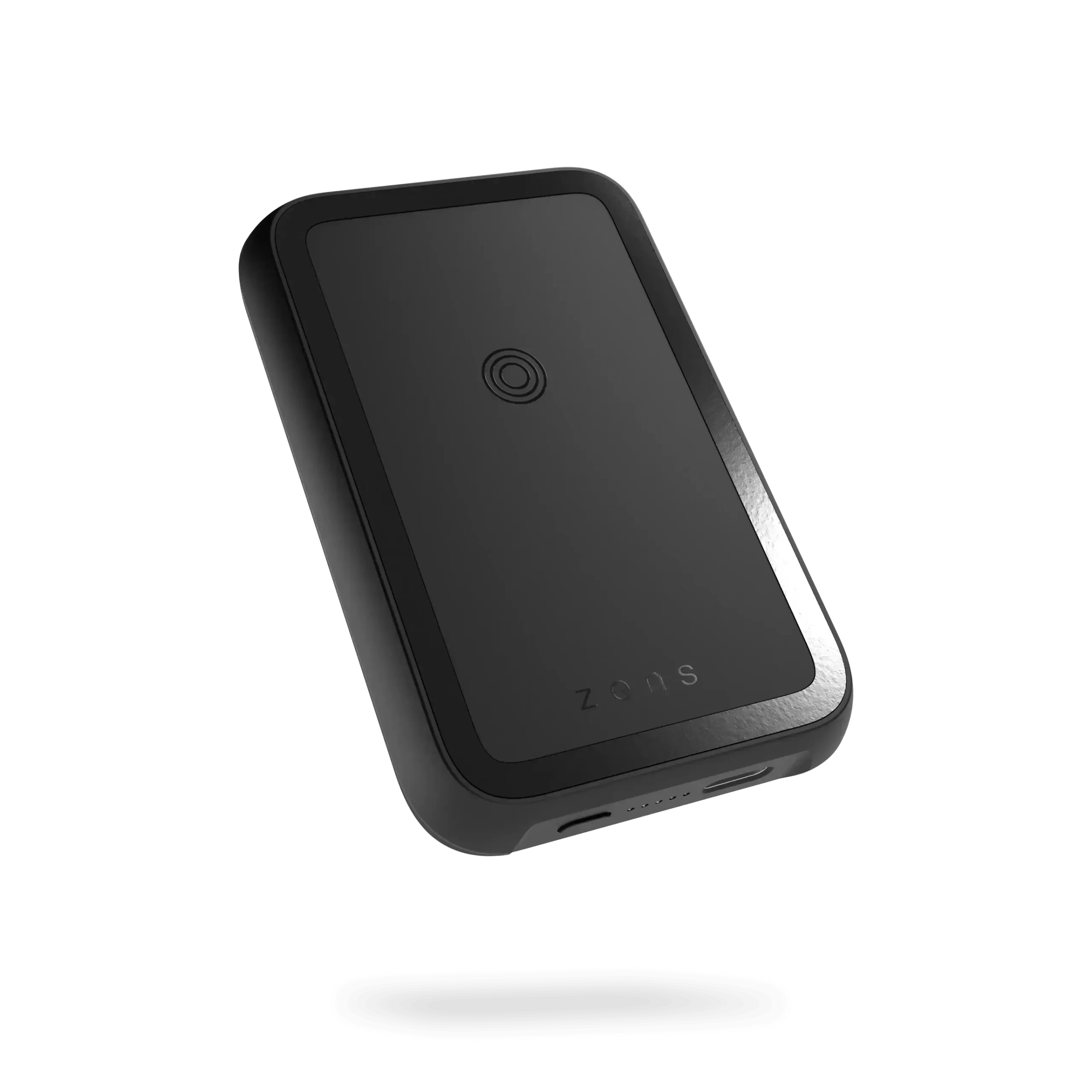 Внешний аккумулятор с беспроводной зарядкой Zens Magnetic Single Powerbank with Stand 4000 mAh Black (ZEPP02M/00)