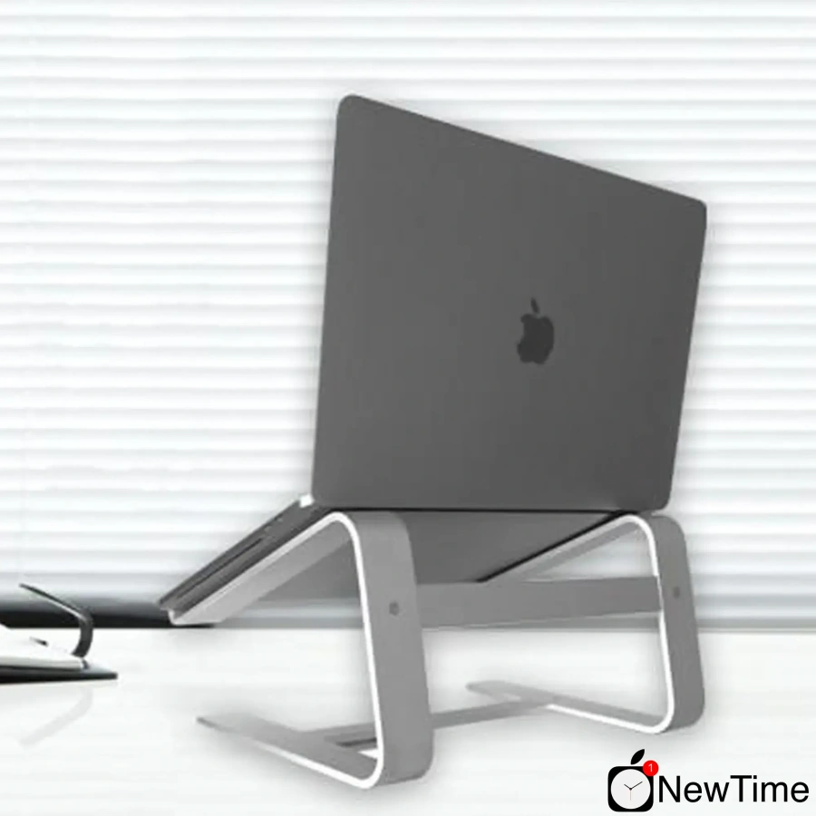 MACALLY Aluminum Horizontal Laptop Stand for Laptops and MacBooks up to 17" (ASTAND)