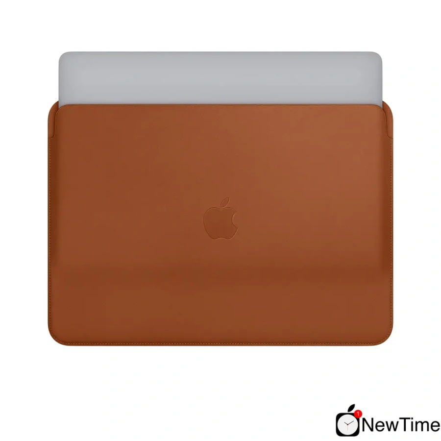Apple Leather Sleeve for 13-inch MacBook Air and MacBook Pro - Saddle Brown (MRQM2)