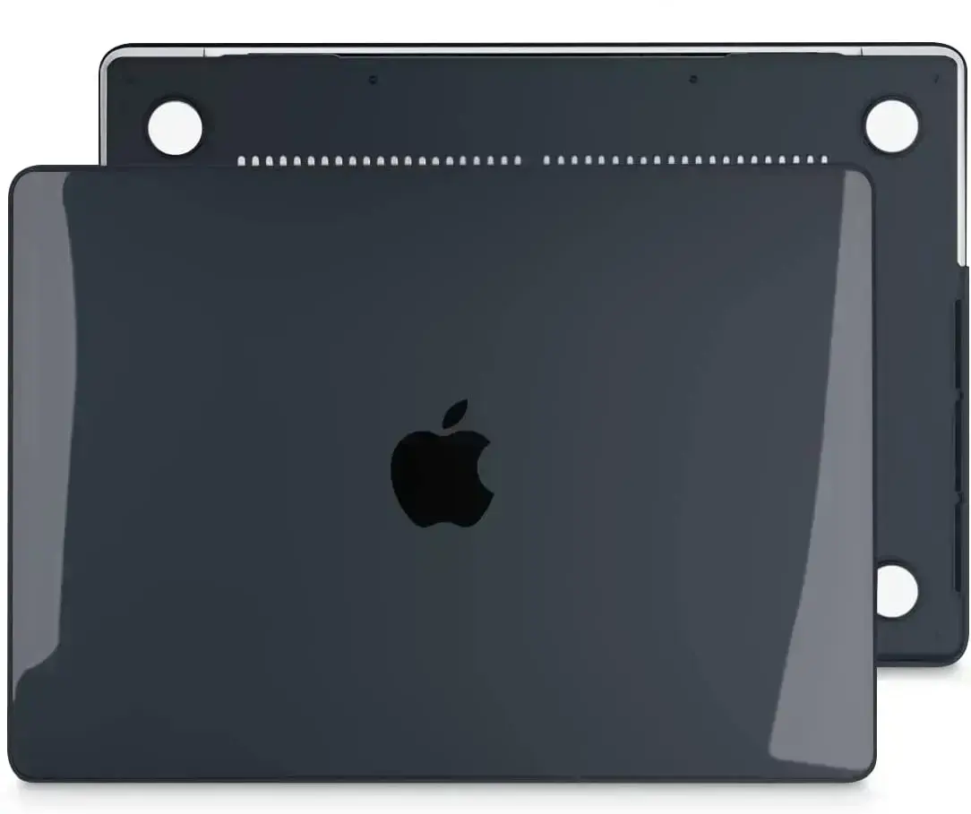 Чехол-накладка HardShell Crystal Case for MacBook 16.2 Pro A2485 (2021) Black