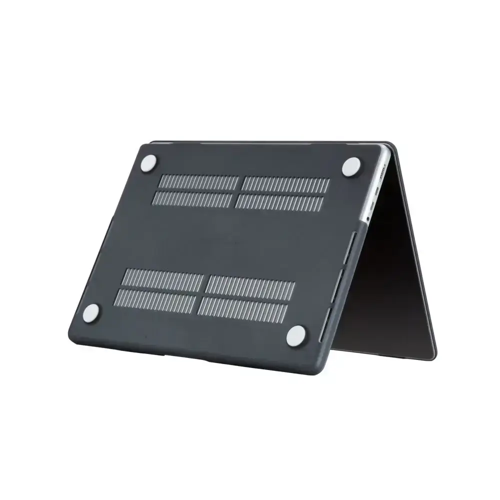 Чехол-накладка HardShell Case Matte for MacBook 14.2 Pro A2442 (2021) Black