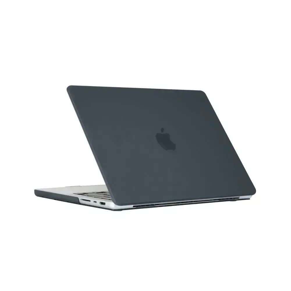 Чехол-накладка HardShell Case Matte for MacBook 14.2 Pro A2442 (2021) Black