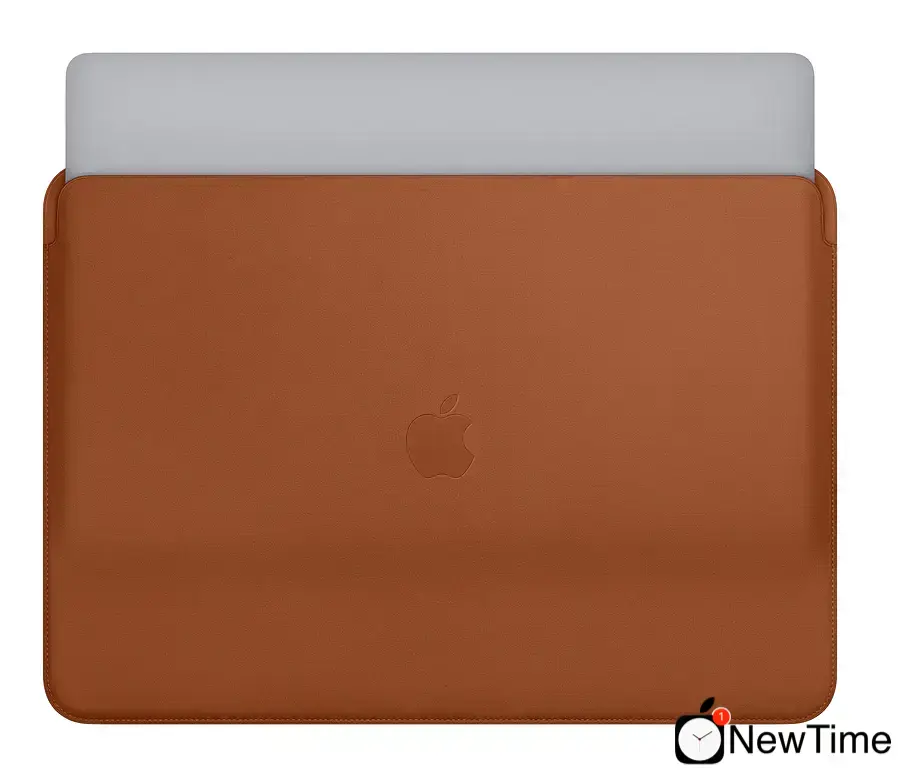 Apple Leather Sleeve for 15" MacBook Pro - Saddle Brown (MRQV2)