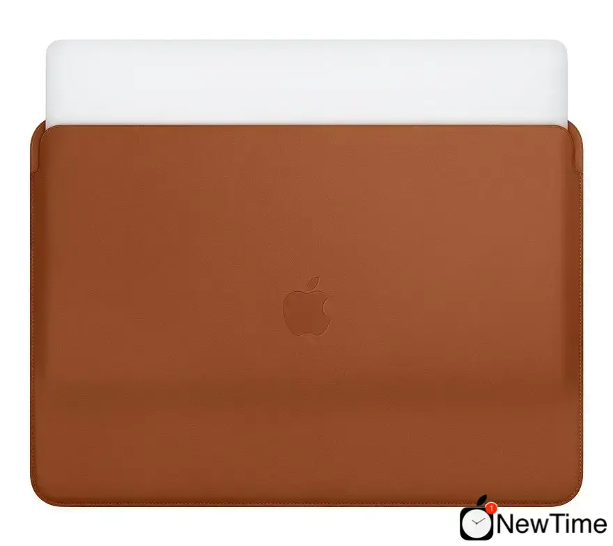 Apple Leather Sleeve for 15" MacBook Pro - Saddle Brown (MRQV2)
