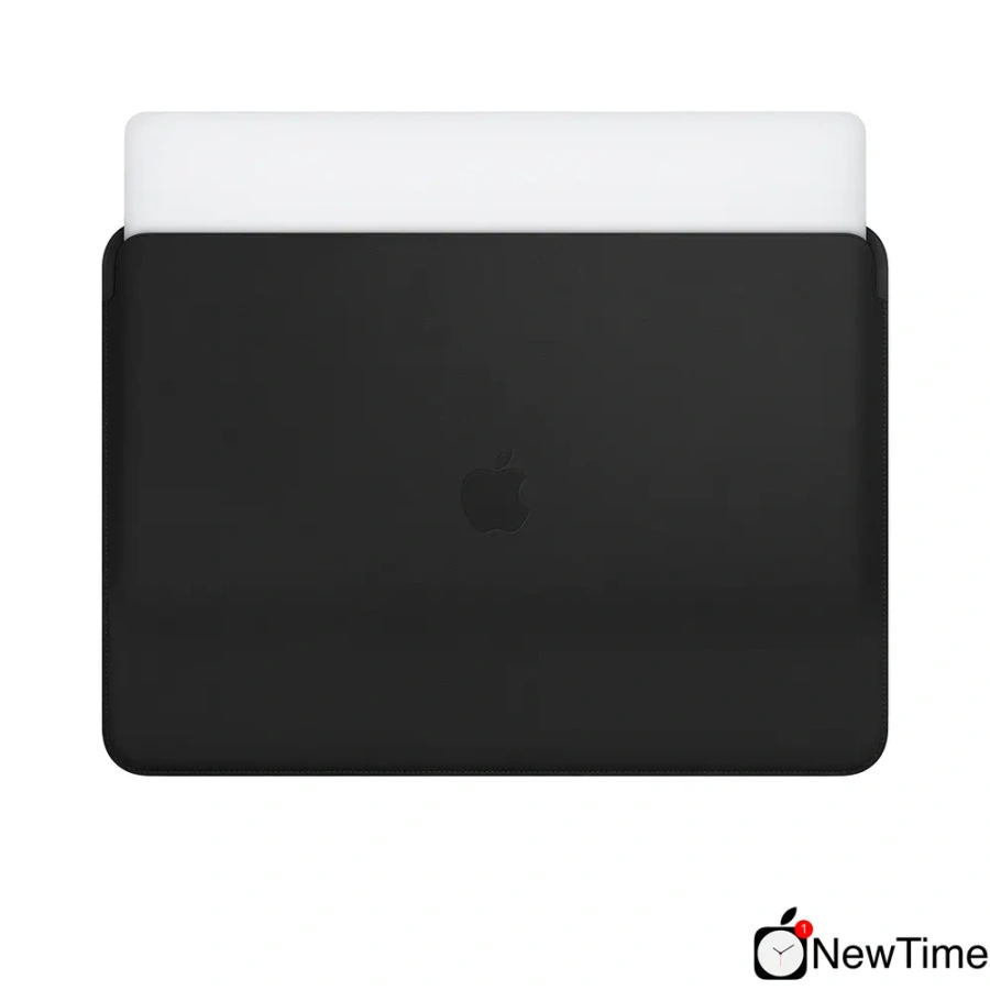 Apple Leather Sleeve for 15" MacBook Pro – Black (MTEJ2)