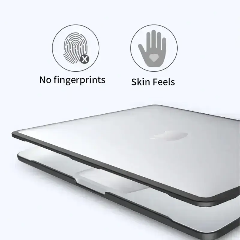 Чехол-накладка для MacBook Pro 14" 2021 Clear/Black