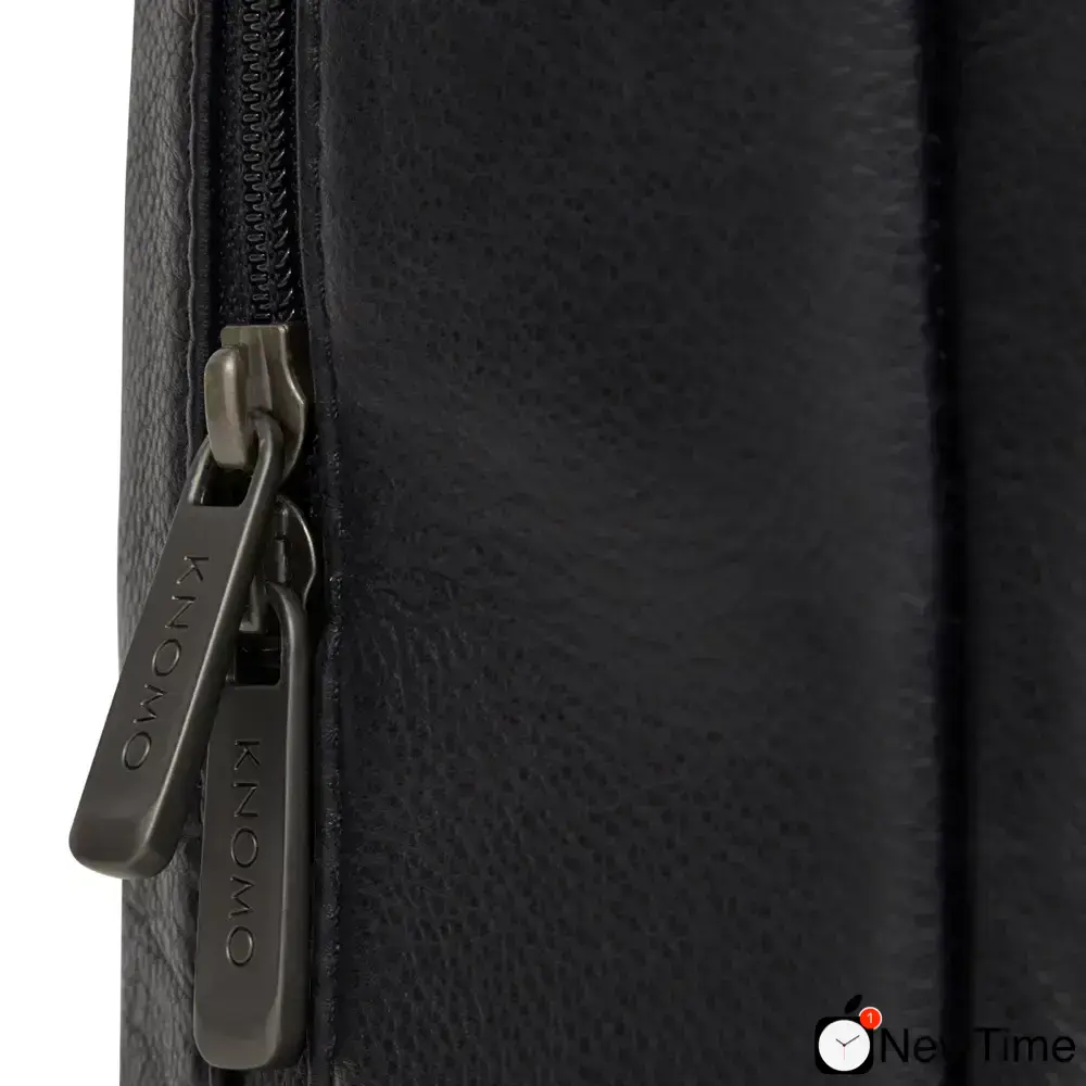 Рюкзак для ноутбука Knomo Albion Leather Laptop Backpack 15" Black (KN-45-401-BDD)