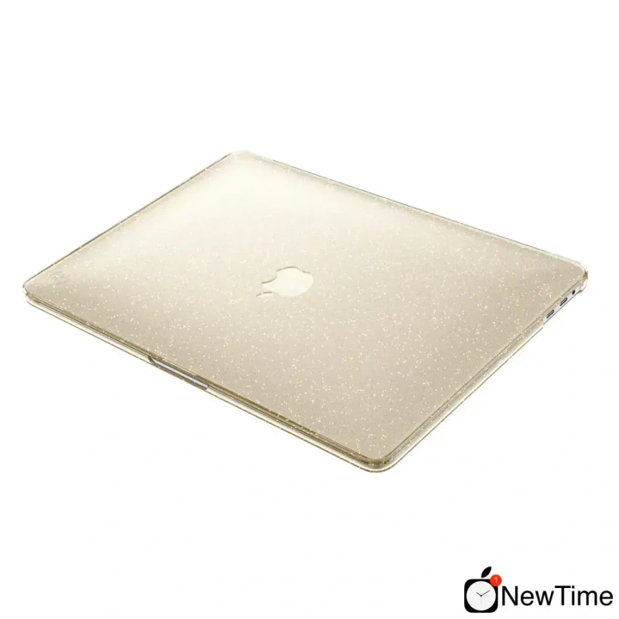 Чехол-накладка Speck for Macbook Air 13" (2018-2019) Smartshell - Clear With Gold Glitter (SP-86370-5636)