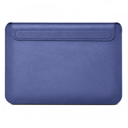 Чехол WIWU Skin Pro Geniunie Leather Sleeve Series для MacBook Pro 16.2" 2021 - Blue