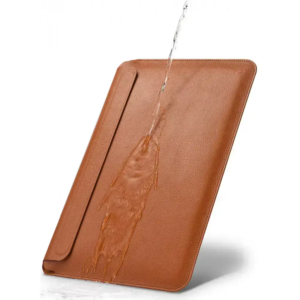 Чохол WIWU Skin Pro Geniunie Leather Sleeve for MacBook Pro 14,2" - Brown