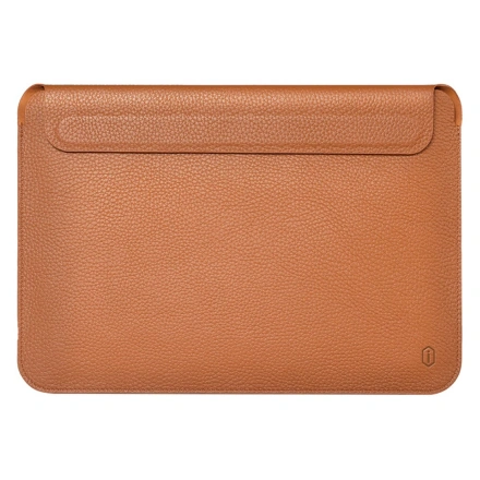 Чехол WIWU Skin Pro Geniunie Leather Sleeve Series для MacBook Pro 16.2" 2021 - Brown