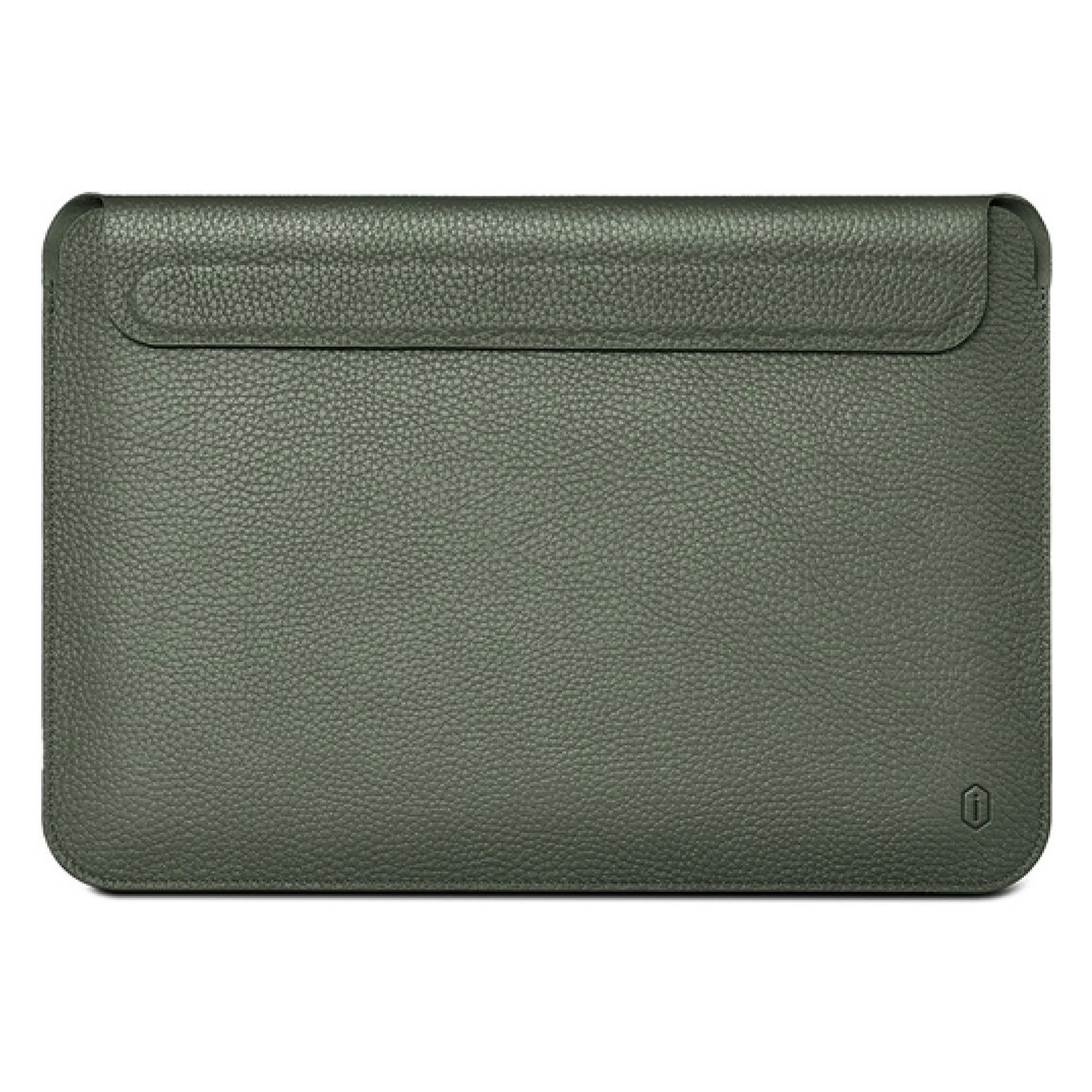 Чехол WIWU Skin Pro Geniunie Leather Sleeve for MacBook Pro 14,2" - Green