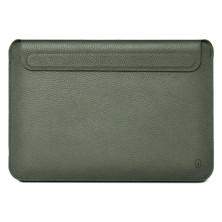 Чехол WIWU Skin Pro Geniunie Leather Sleeve Series для MacBook Pro 16.2" 2021 - Green