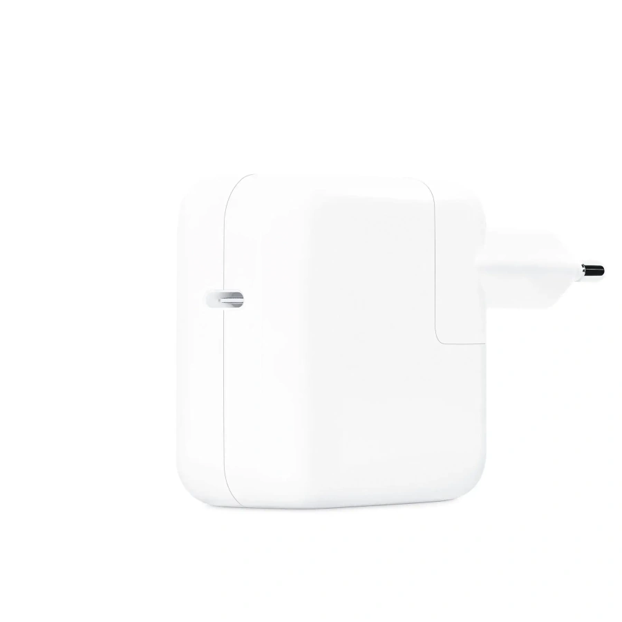 Блок живлення Apple 30W USB-C Power Adapter (MW2G3, MY1W2, MR2A2) NO BOX