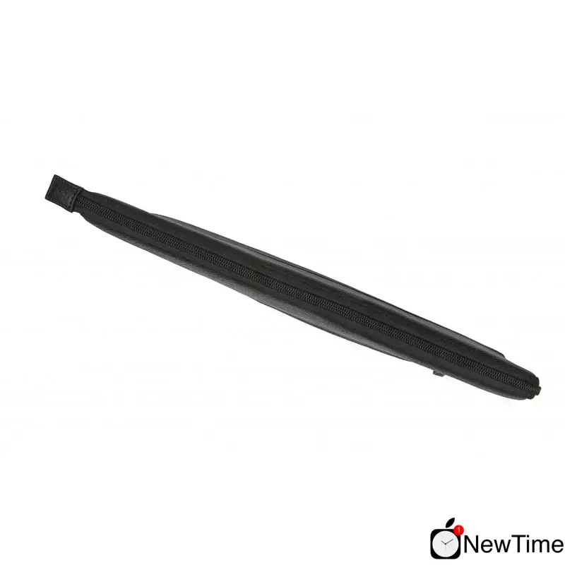 DECODED Leather Sleeve with Zipper MacBook Pro 13" Black (2014-2017)