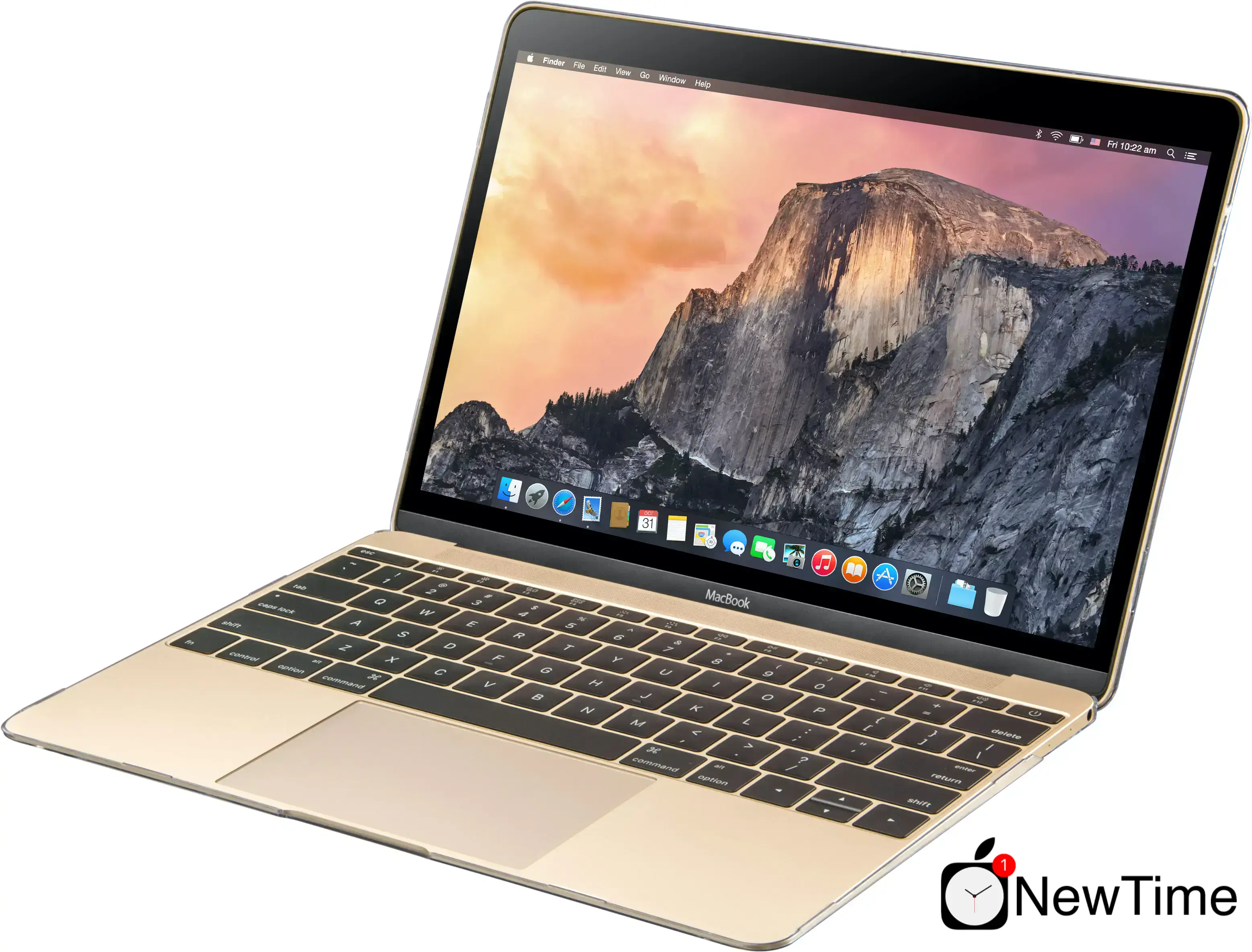 Чохол-накладка LAUT Slim Cristal-X для MacBook 12" (2015-2017) Clear (LAUT_MB12_SL_C)