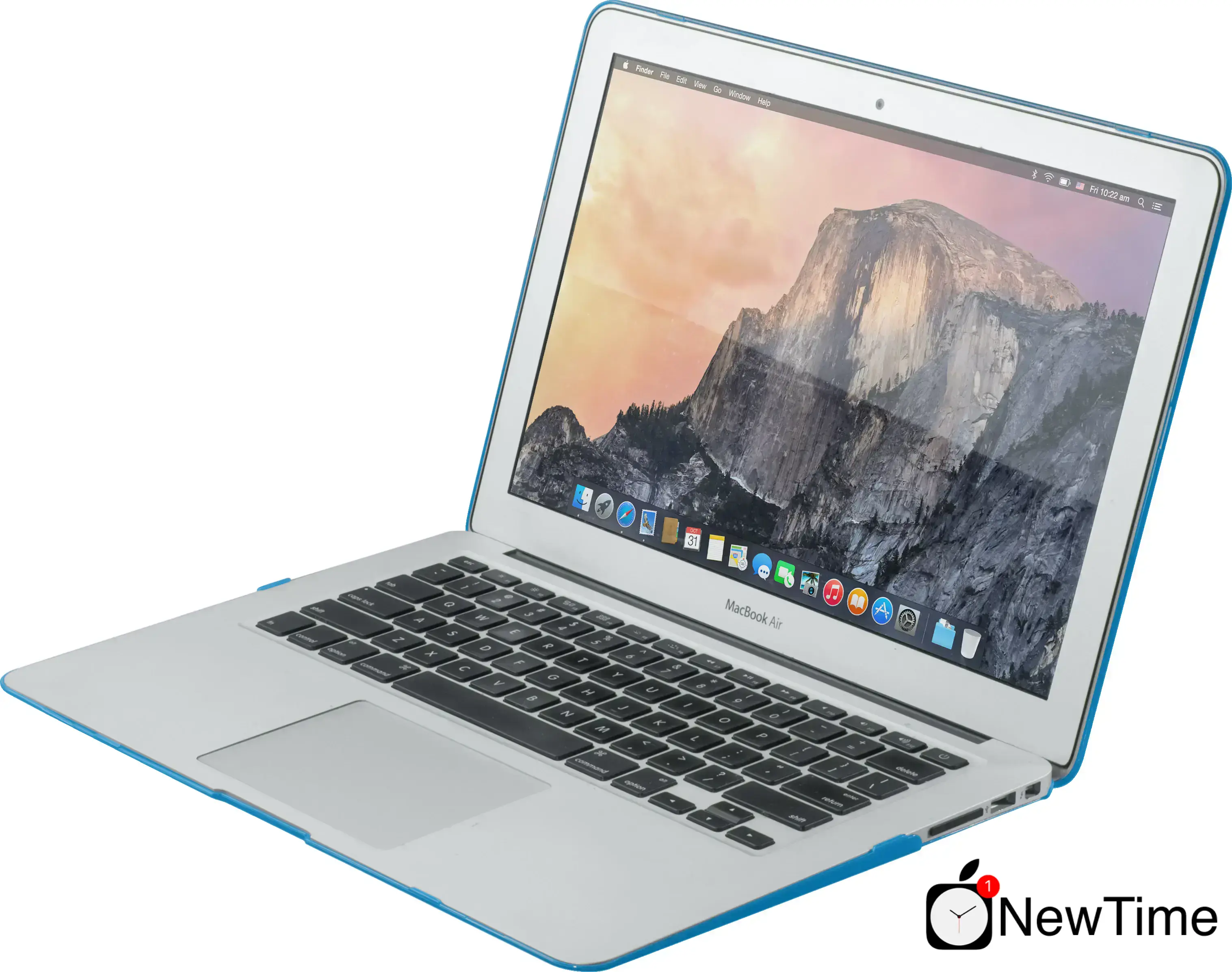 Чехол-накладка LAUT HUEX для MacBook Air 13 (2010-2017) Blue (LAUT_MA13_HX_BL)