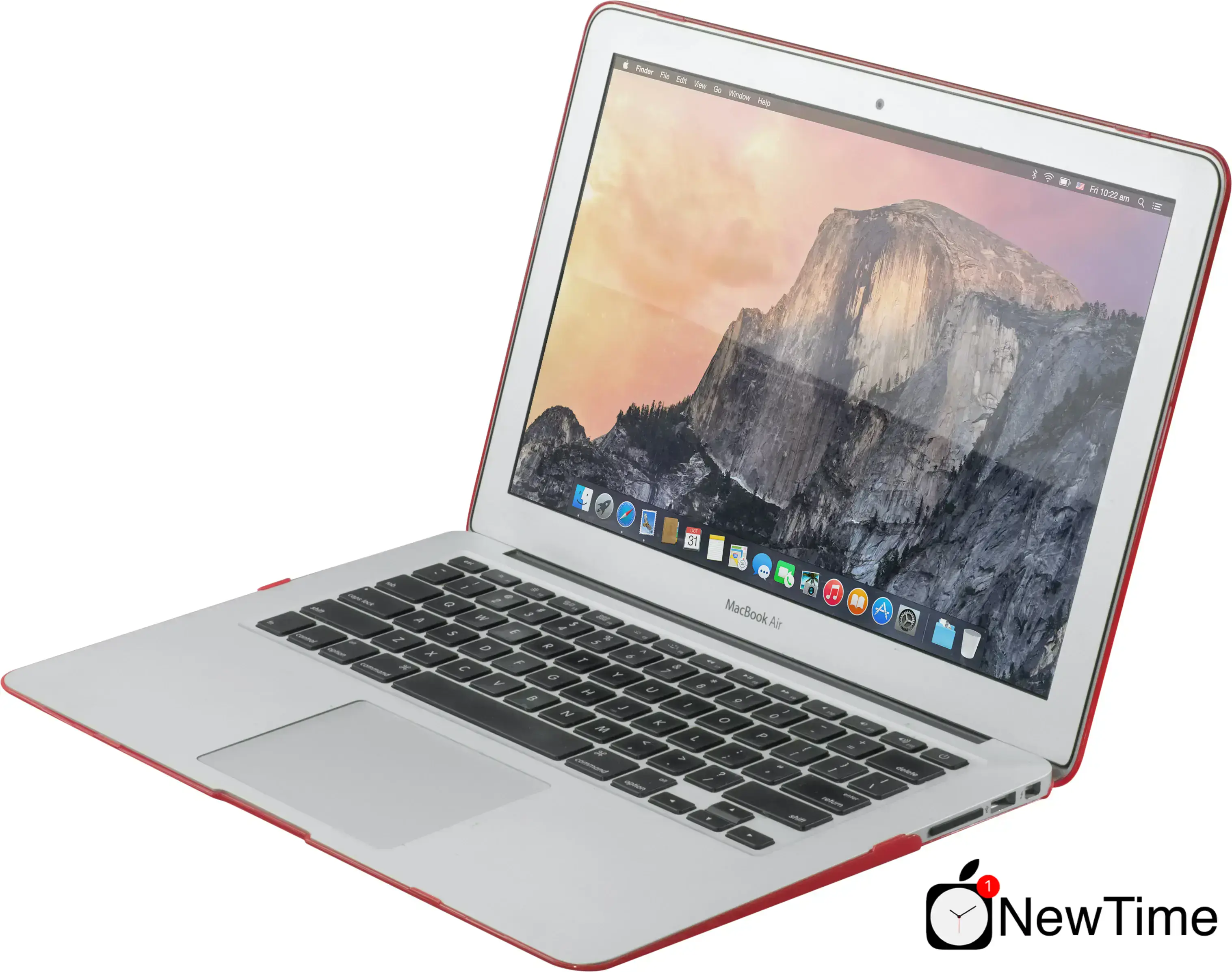 Чехол-накладка LAUT HUEX для MacBook Air 13" (2010-2017) Red (LAUT_MA13_HX_R)