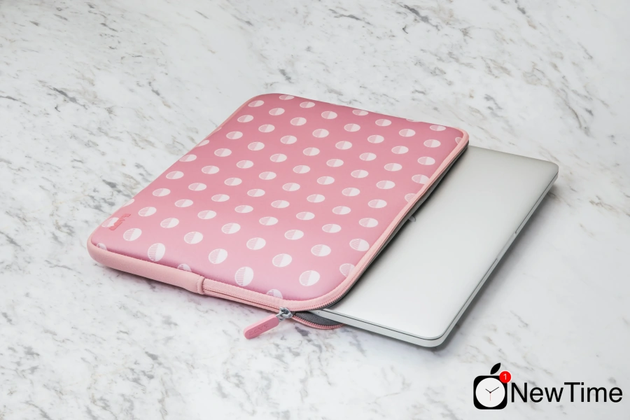 Чехол-папка LAUT POP PROTECTIVE SLEEVE для MacBook Air 13" (2010-2020) / MacBook Pro 13" (2012-2020) Polka Pink (LAUT_MB13_POP_PK)
