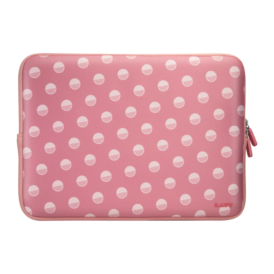 Чехол-папка LAUT POP PROTECTIVE SLEEVE для MacBook Air 13" (2010-2020) / MacBook Pro 13" (2012-2020) Polka Pink (LAUT_MB13_POP_PK)