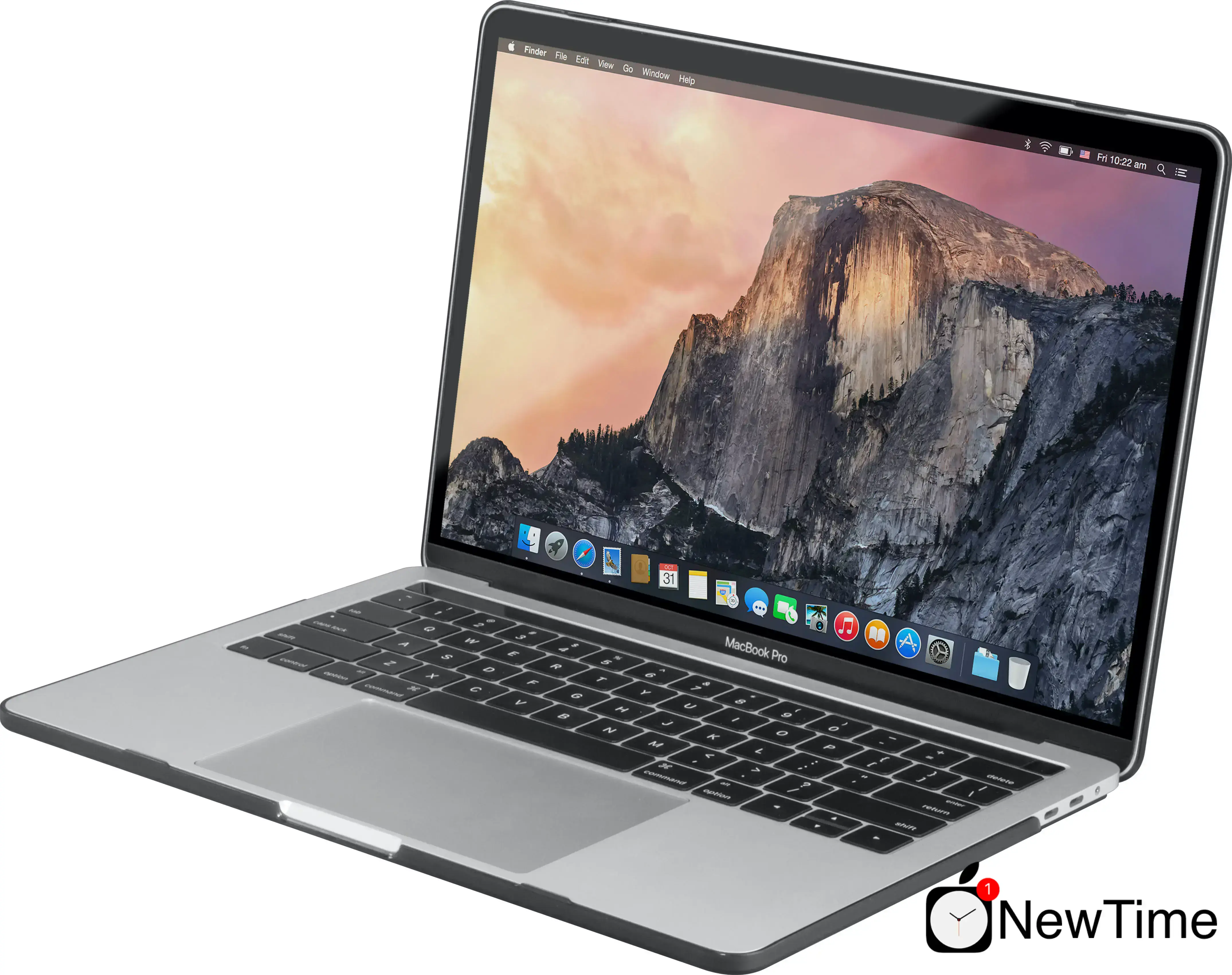 Чехол-накладка LAUT HUEX для MacBook Pro 13'' (2016-2019) Retina Black (LAUT_13MP16_HX_BK)