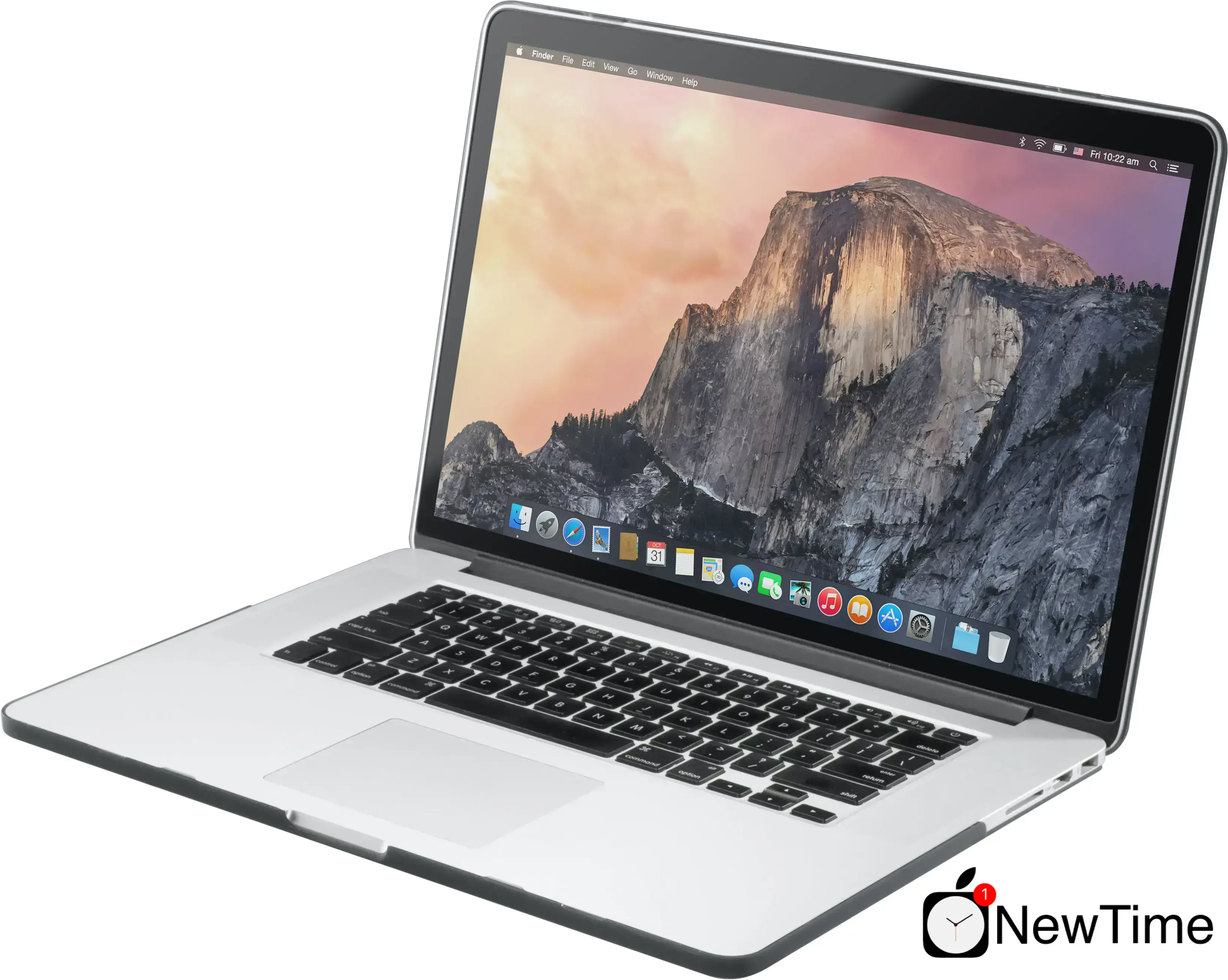 Чехол-накладка LAUT HUEX для MacBook Pro 15" (2016-2019) (Retina) Black (LAUT_MP15_HX_BK)