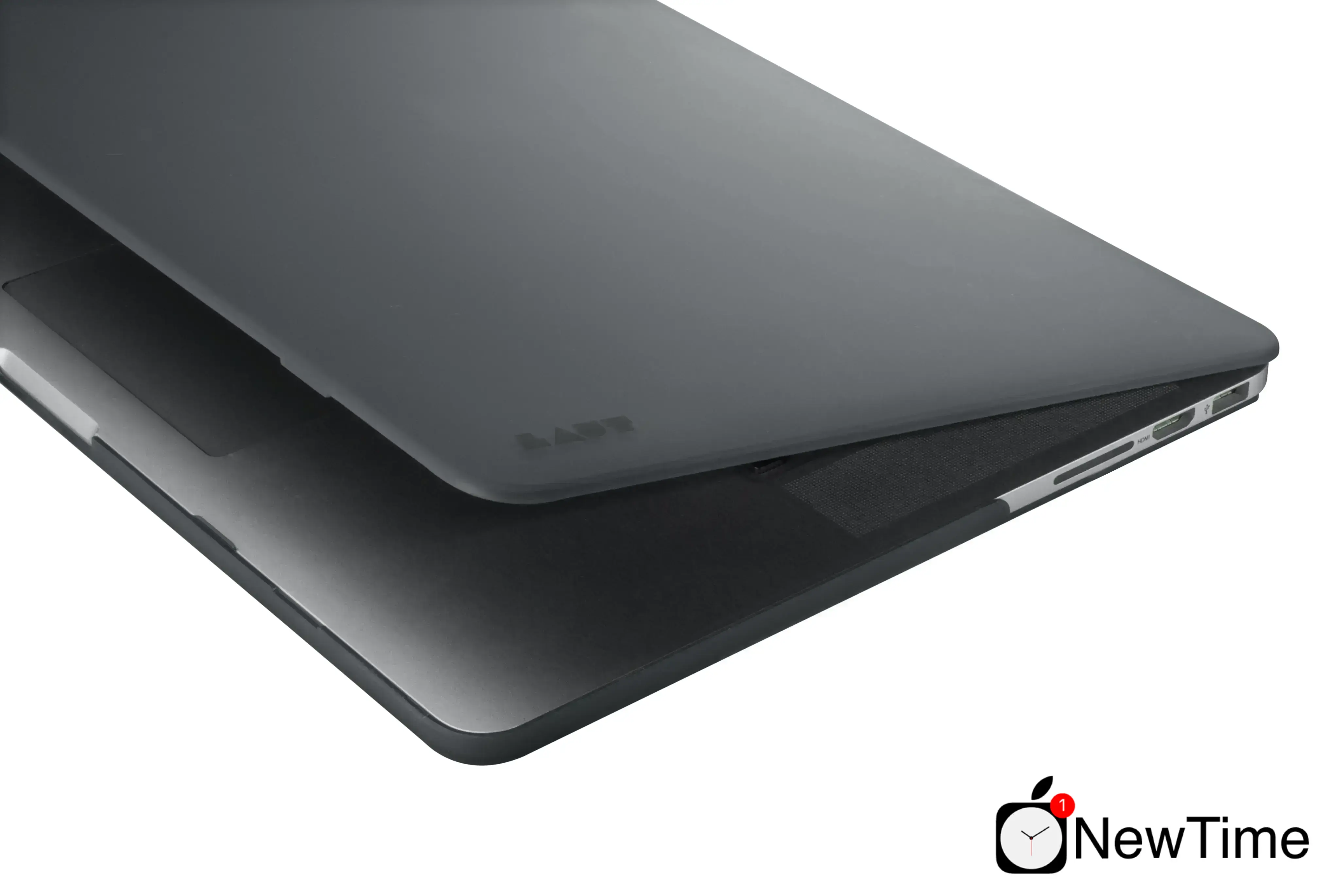 Чехол-накладка LAUT HUEX для MacBook Pro 15" (2016-2019) (Retina) Black (LAUT_MP15_HX_BK)