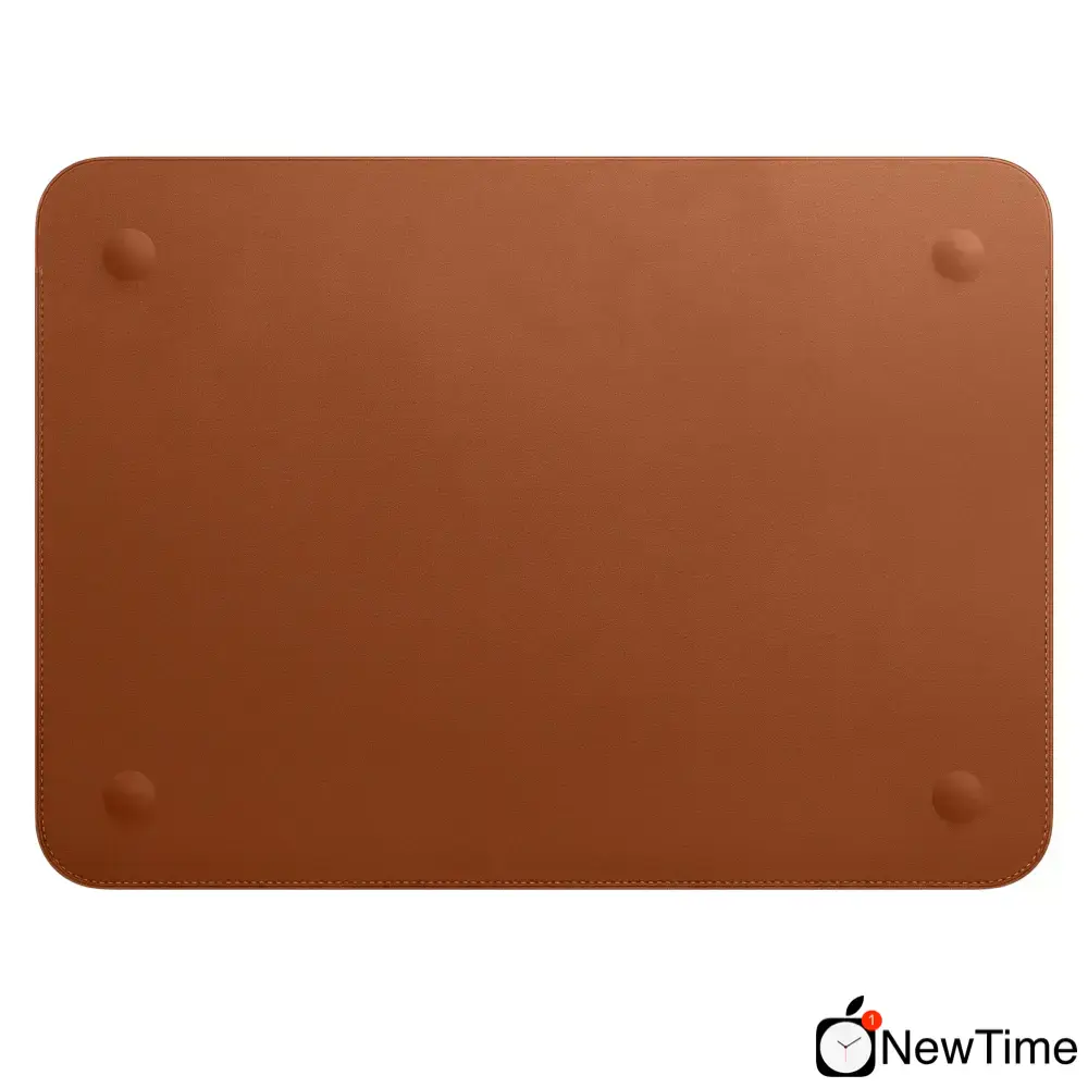 Apple Leather Sleeve for 12" MacBook (2015-2017) - Saddle Brown (MQG12)