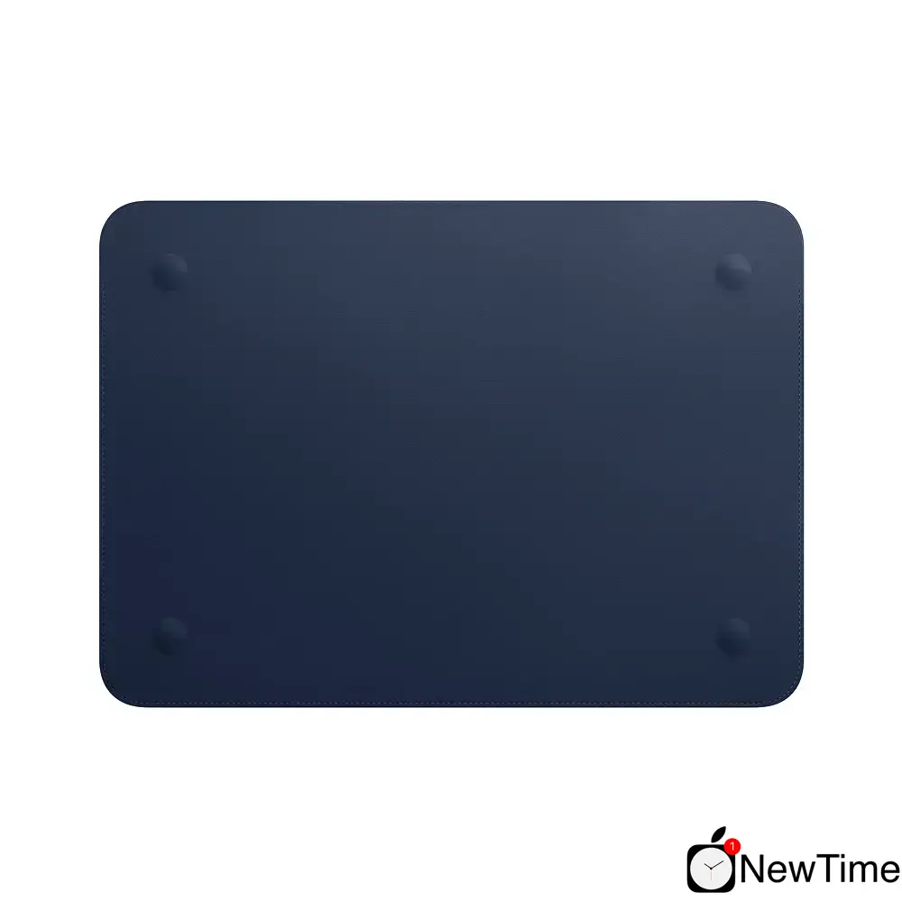 Apple Leather Sleeve for 13-inch MacBook Air and MacBook Pro – Midnight Blue (MRQL2)