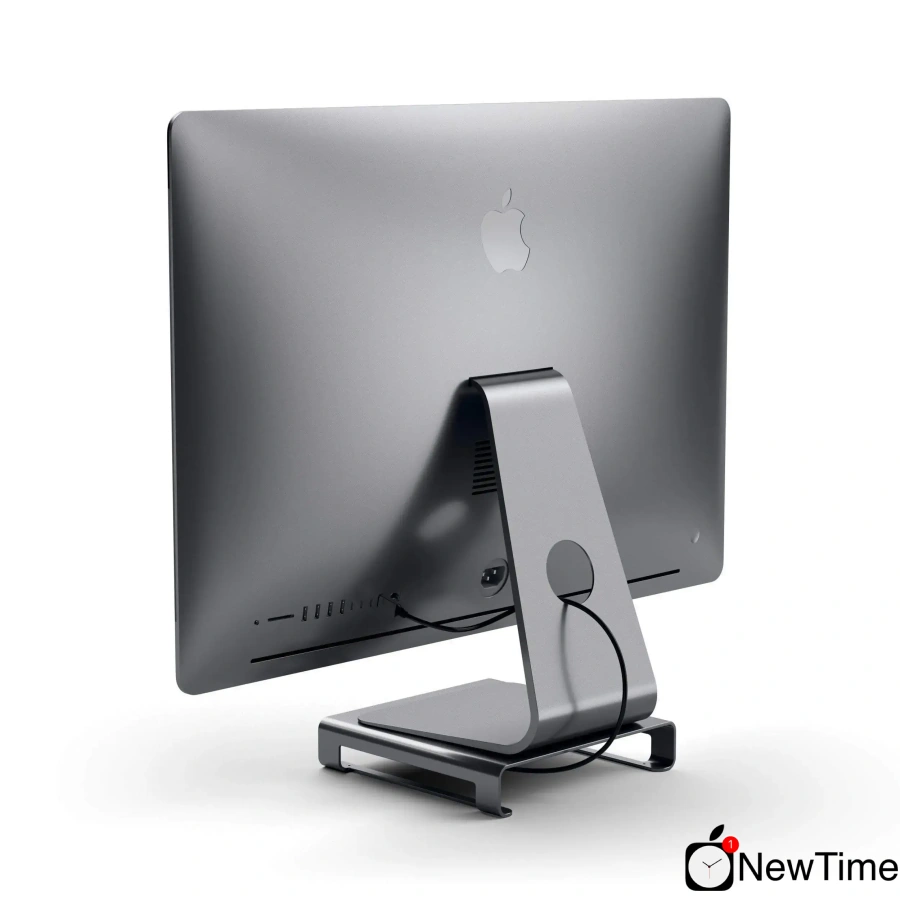 Satechi Aluminum Monitor Stand Hub Space Gray for iMac (ST-AMSHM)