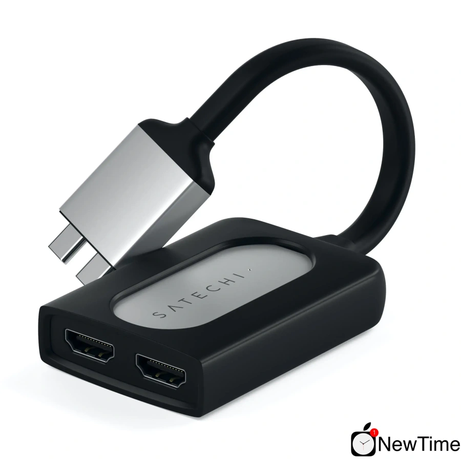 Satechi Type-C Dual HDMI Adapter Silver (ST-TCDHAS)