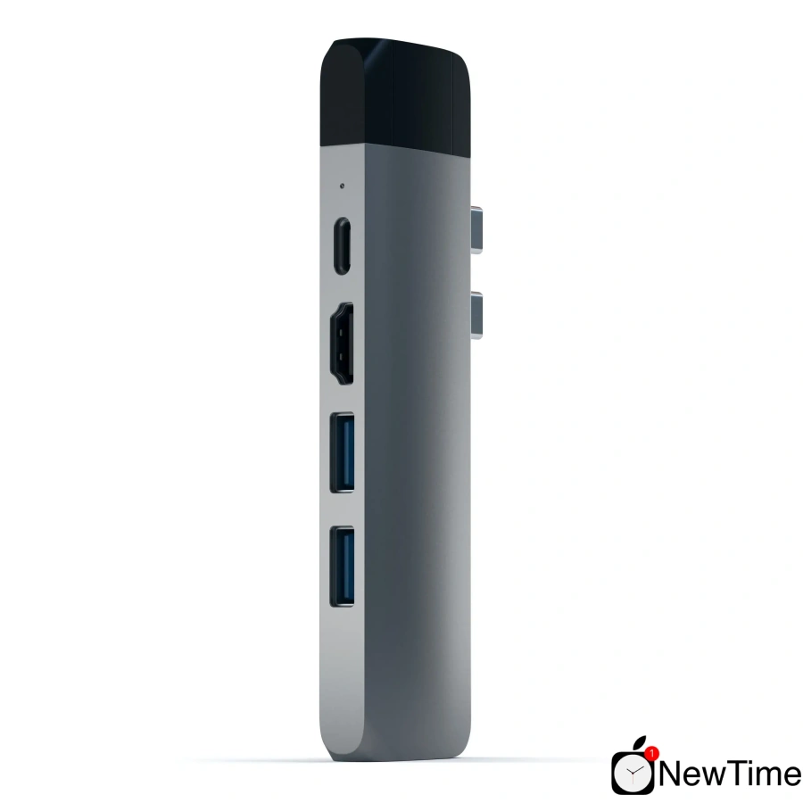 Satechi Aluminum Type-C Pro Hub with Ethernet Space Gray (ST-TCPHEM)