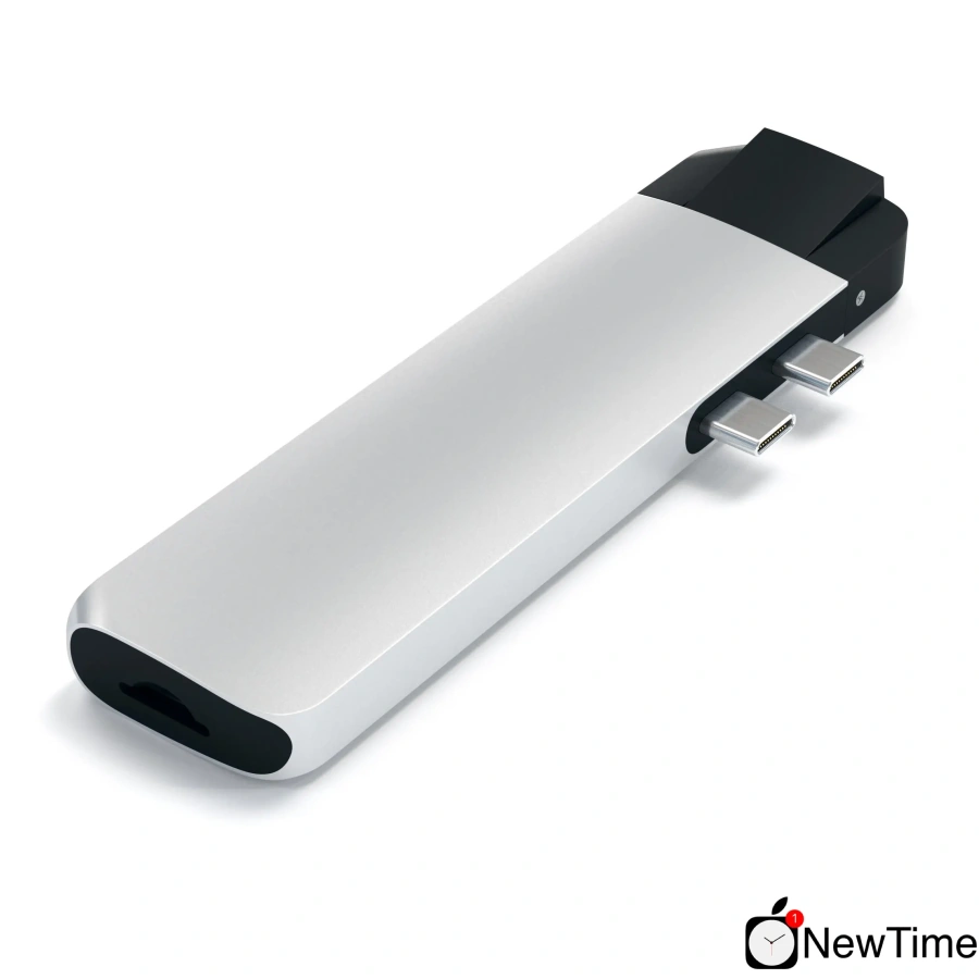 Satechi Aluminum Type-C Pro Hub with Ethernet Silver (ST-TCPHES)