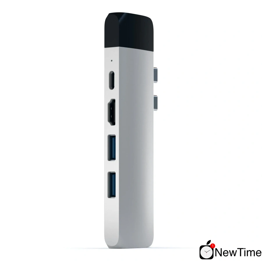 Satechi Aluminum Type-C Pro Hub with Ethernet Silver (ST-TCPHES)