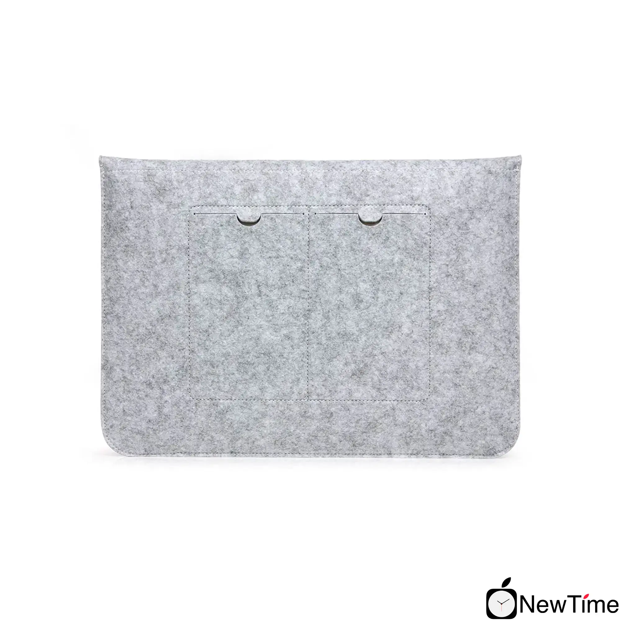 Чохол-конверт з повсті Voground Silver для MacBook Pro 13" 2016 - 2020 і MacBook Air 13" 2018 - 2020