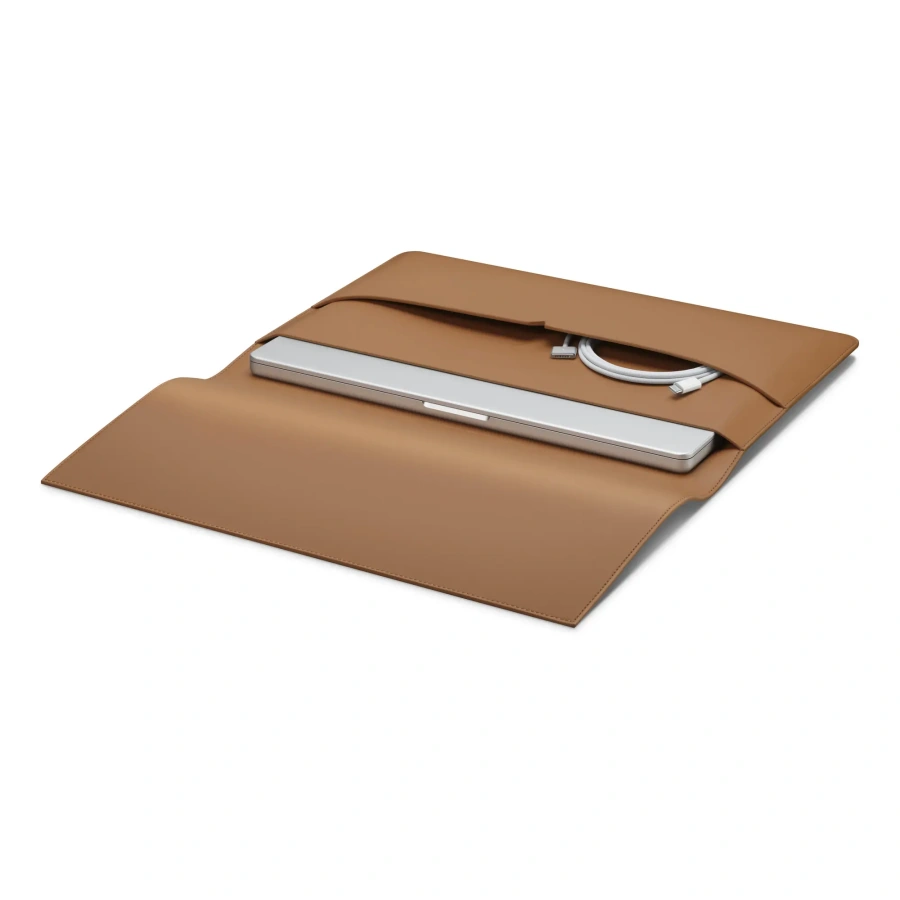Чехол von Holzhausen Portfolio for MacBook 14" - Brown (VH-TA-MBP-013CAR-14)