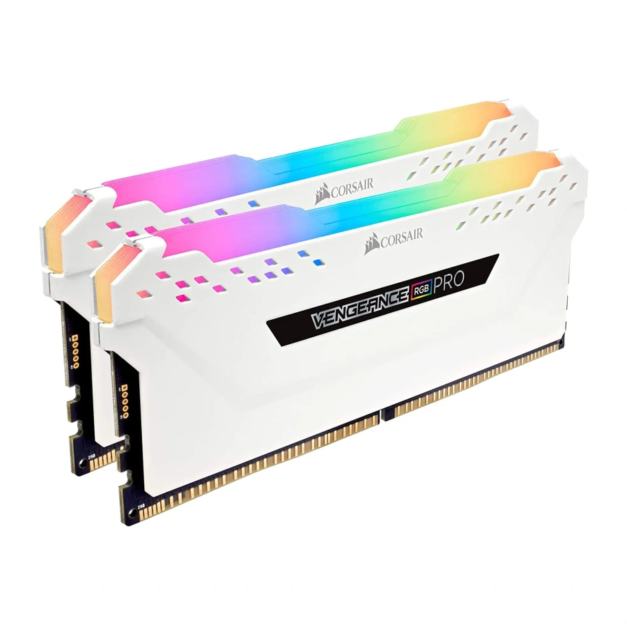 Оперативная память Corsair Vengeance RGB Pro SL 32 GB (2x16GB) DDR4 3600 MHz (CMH32GX4M2D3600C18W)