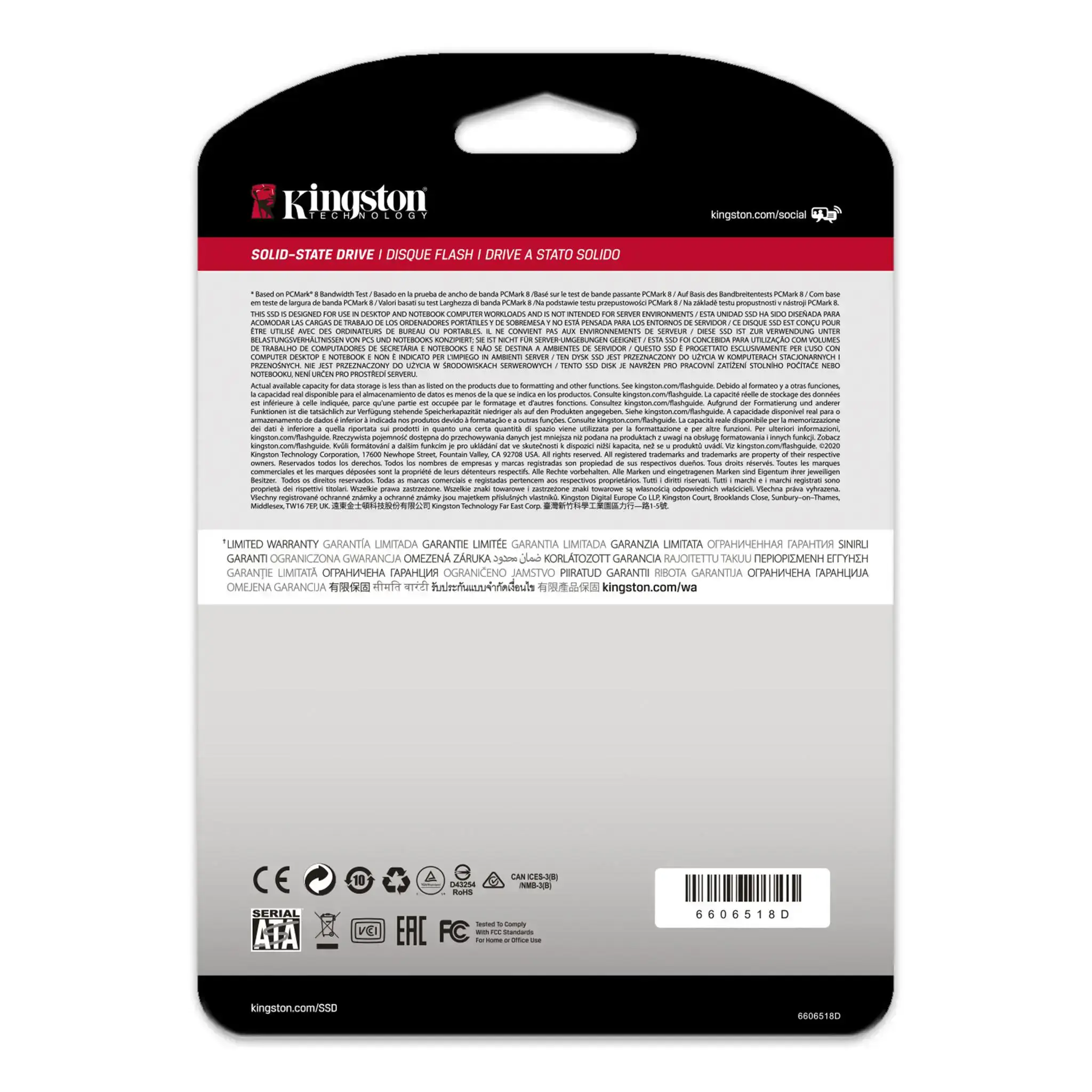 SSD накопитель Kingston SSDNow A400 480 GB (SA400S37/480G)