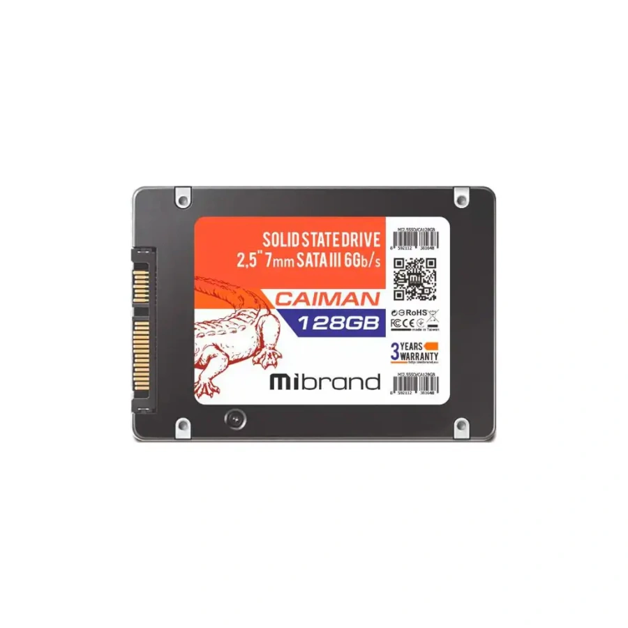 SSD накопичувач Mibrand Caiman 128 GB (MI2.5SSD/CA128GB)