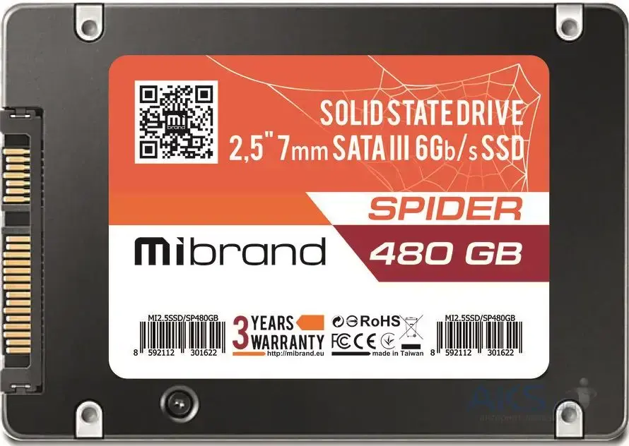 SSD накопичувач Mibrand Spider 480 GB (MI2.5SSD/SP480GB)