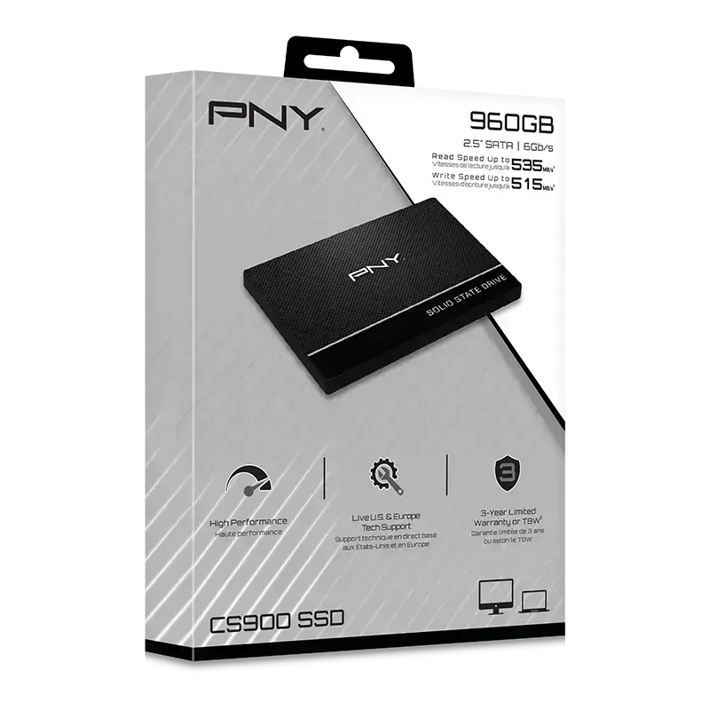SSD накопичувач PNY CS900 960 GB (SSD7CS900-960-PB)
