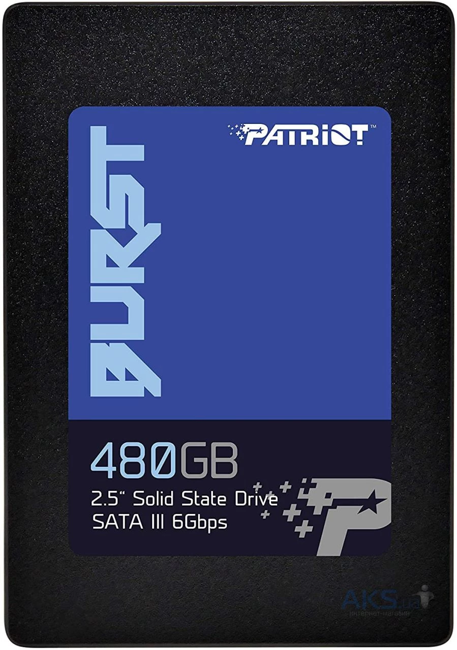 SSD накопичувач PATRIOT Burst 480 GB (PBU480GS25SSDR)