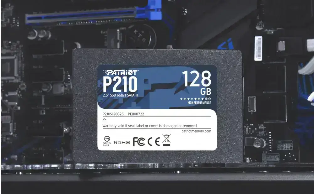 SSD накопичувач PATRIOT P210 128 GB (P210S128G25)