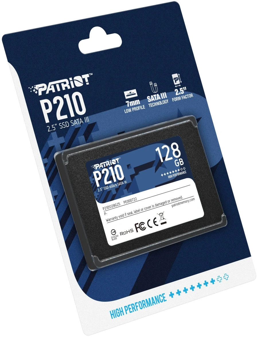 SSD накопичувач PATRIOT P210 128 GB (P210S128G25)