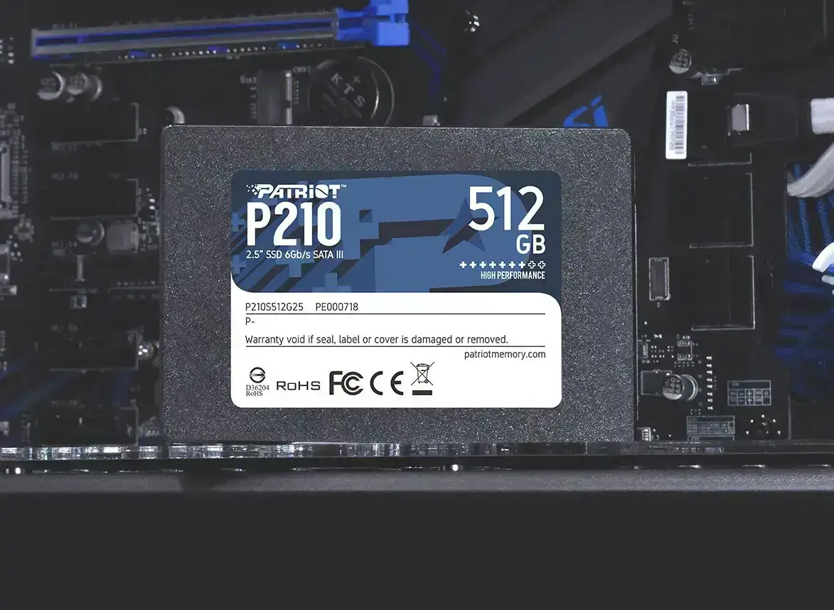 SSD накопичувач PATRIOT P210 512 GB (P210S512G25)