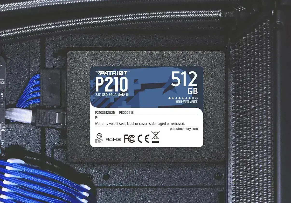 SSD накопичувач PATRIOT P210 512 GB (P210S512G25)