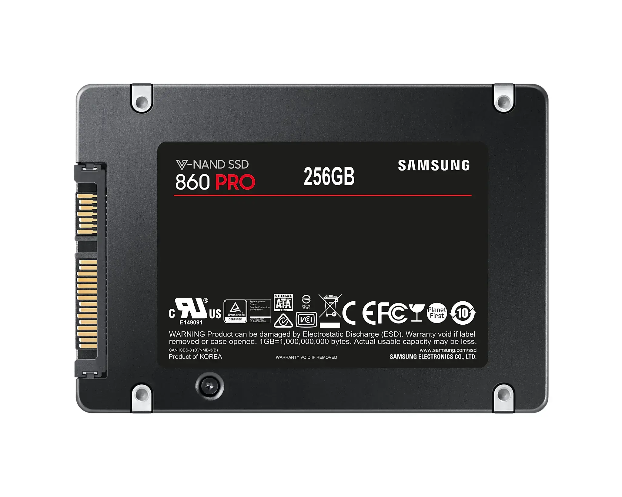 SSD накопичувач Samsung 860 PRO 256 GB (MZ-76P256B)