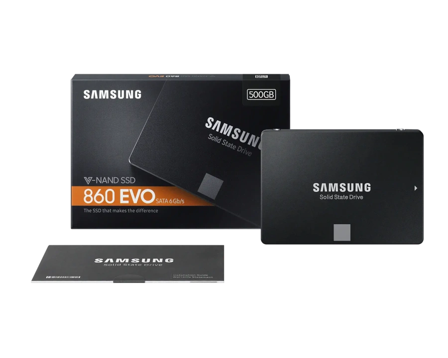 SSD накопичувач Samsung 860 EVO 2.5 500 GB (MZ-76E500BW)
