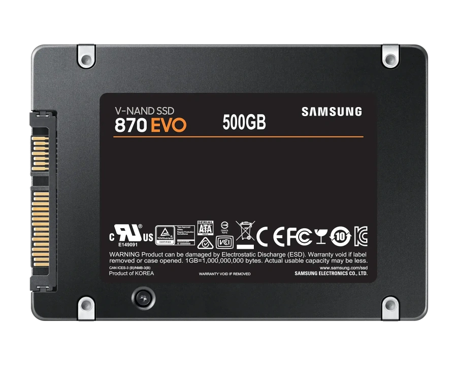SSD накопичувач Samsung 870 EVO 500 GB (MZ-77E500BW)
