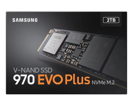 SSD накопитель Samsung 970 EVO Plus 2 TB (MZ-V7S2T0BW)